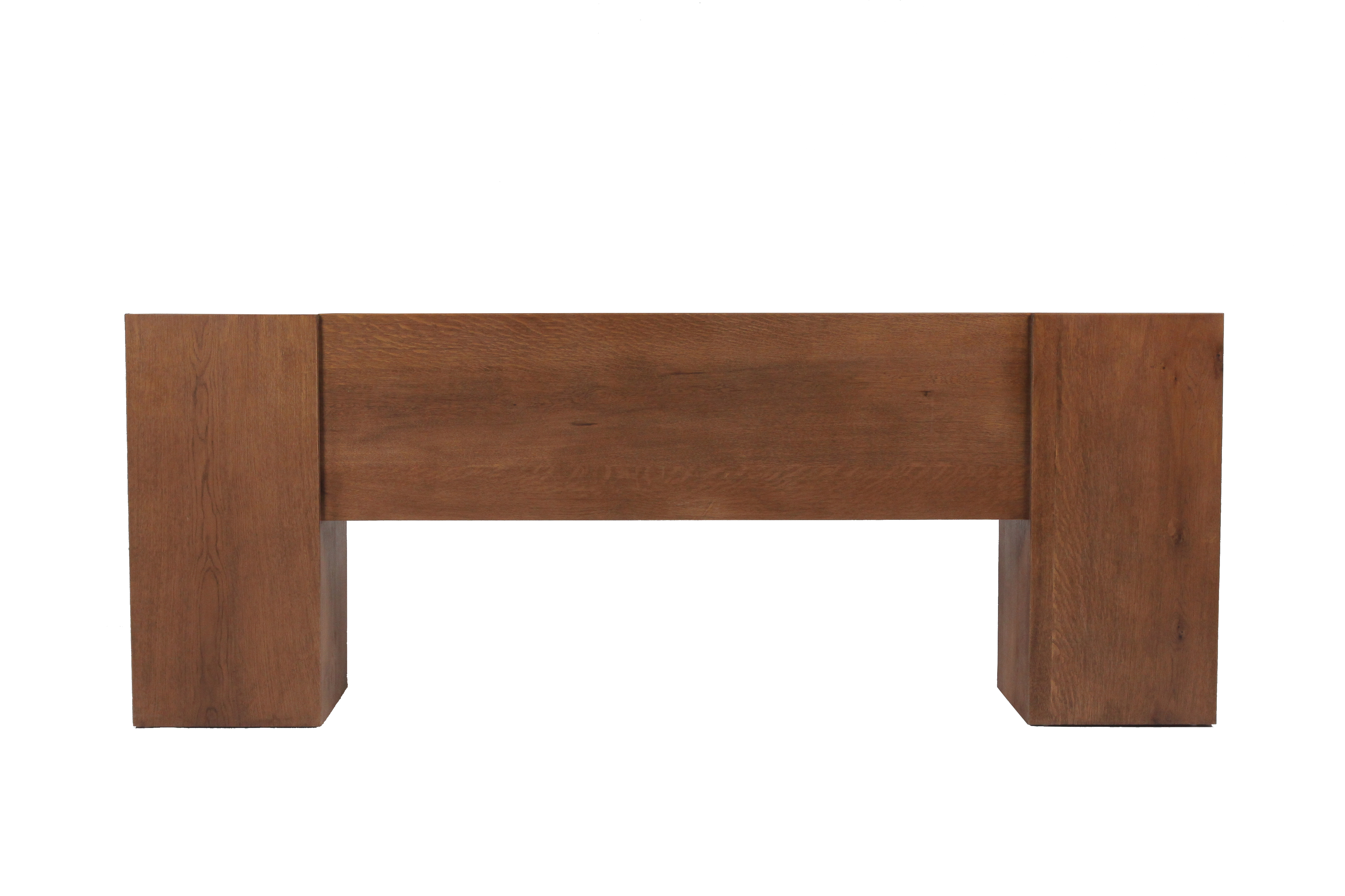 Mesa consola de diseño simplista de madera sólida RJT-9701