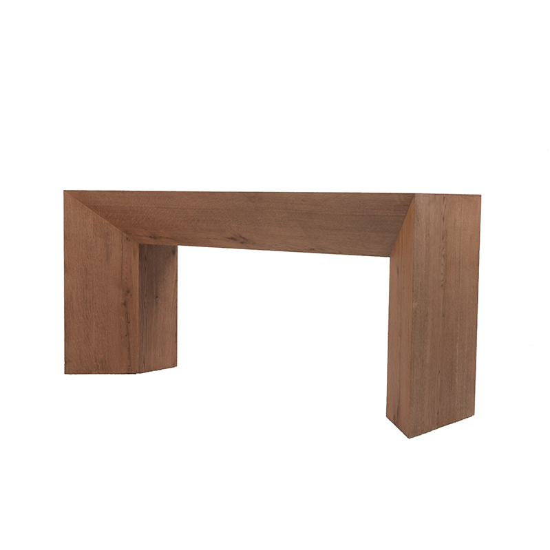 Mesa consola de diseño simplista de madera sólida RJT-9701