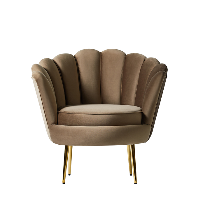 RJC-8929 Accent Furniture Modern Flower Shape Nuevo diseño Sala de estar Silla ocasional