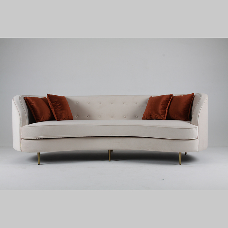 RSF-1214 Moda moderna nueva llegada muebles de interior sala de estar sofá curvo